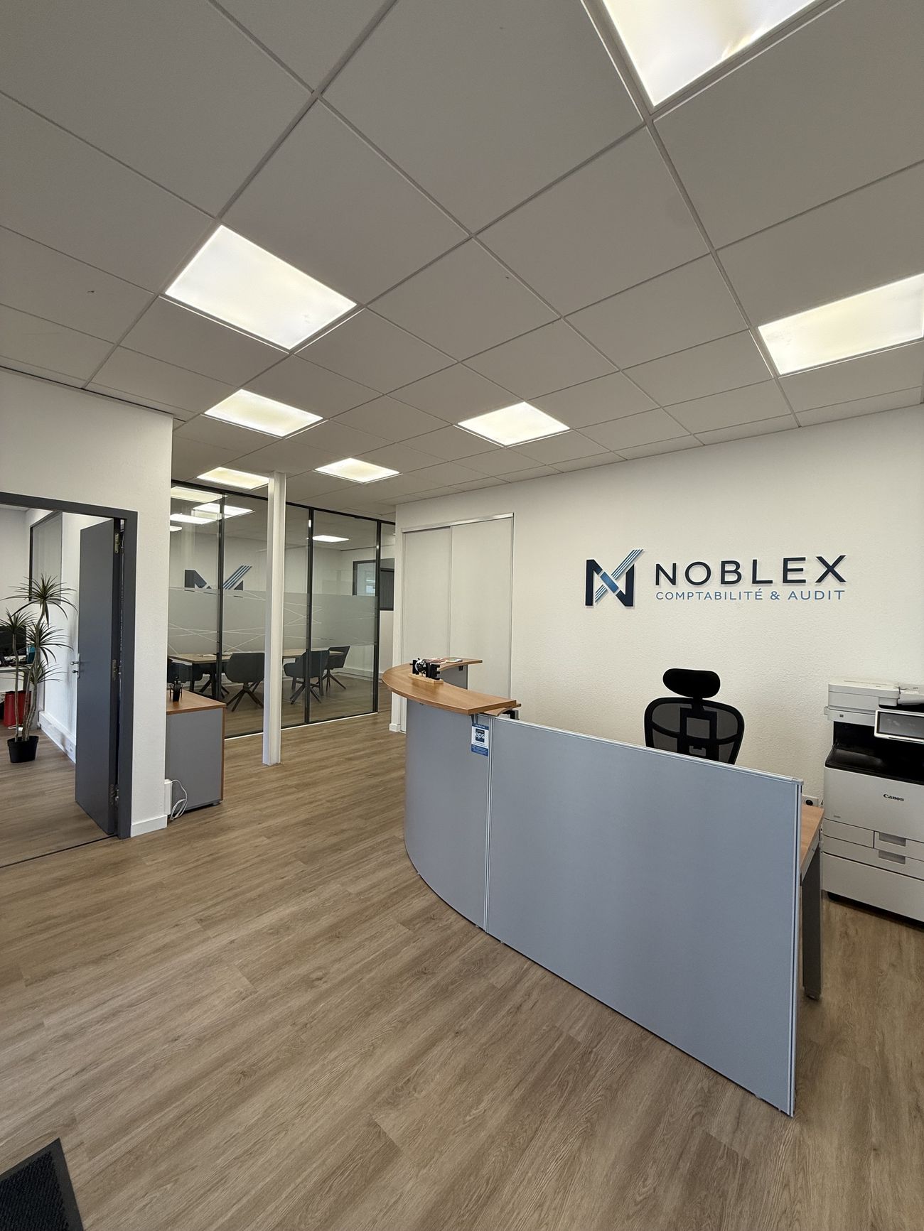 Espace de travail du cabinet Noblex